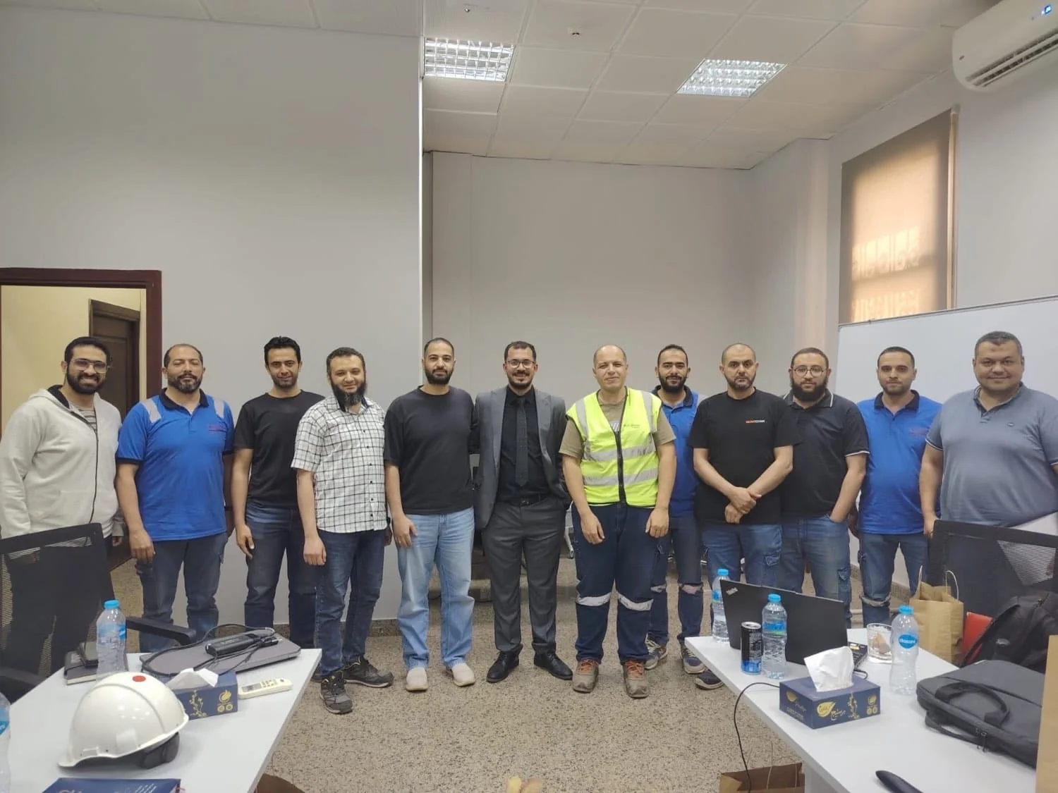 Elsewedy Cement &mdash; participants and Epsilon trainers.