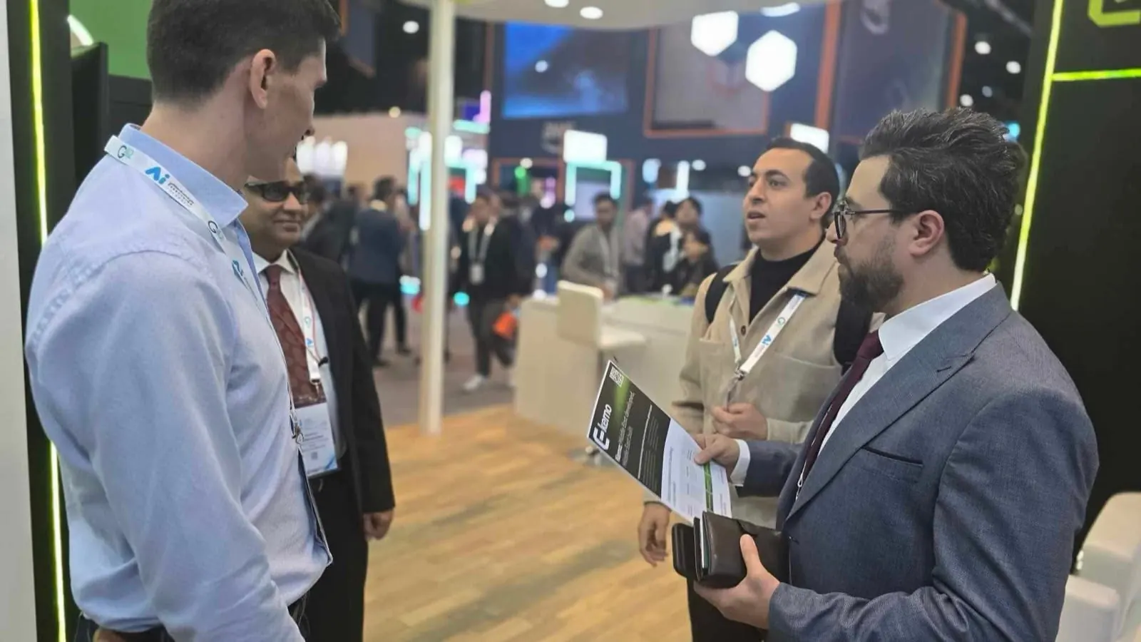 Epsilon AI in industry conversations at AI Everything Global, Dubai, 2025